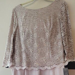 NWOT Alex Evenings Floor length evening gown